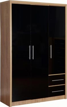 Click Here To Enlarge This Photo Of seville 3 door 2 drawer wardrobe