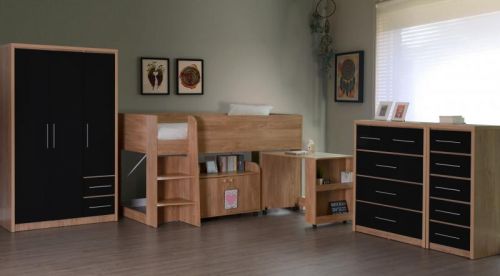 Click Here To Enlarge This Photo Of seville 3 door 2 drawer wardrobe