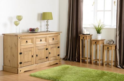 Click Here To Enlarge This Photo Of Corona 3 Door 3 Drawer Sideboard
