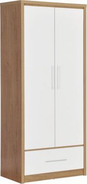 Click Here To Enlarge This Photo Of seville 2 door 1 drawer wardrobe