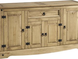 Corona 4 door 1 drawer sideboard
