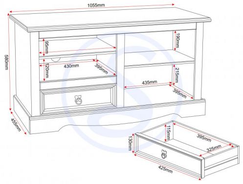 Click Here To Enlarge This Photo Of Corona entertainment unit
