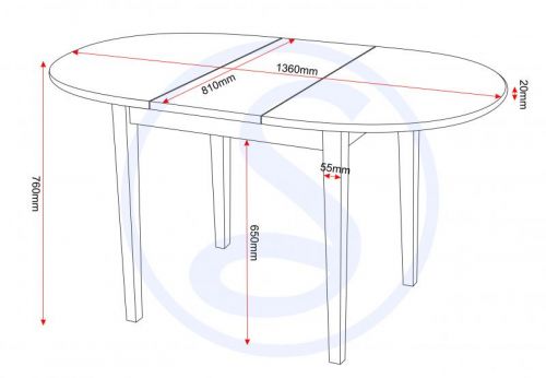 Click Here To Enlarge This Photo Of Oxford extending dining set