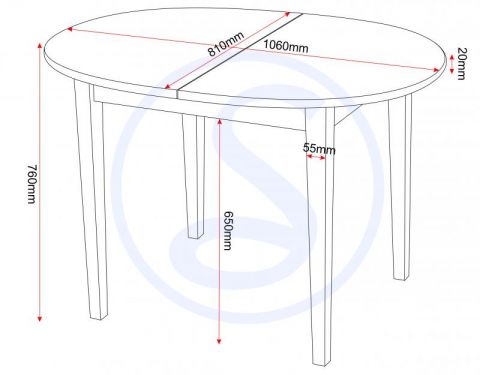 Click Here To Enlarge This Photo Of Oxford extending dining set