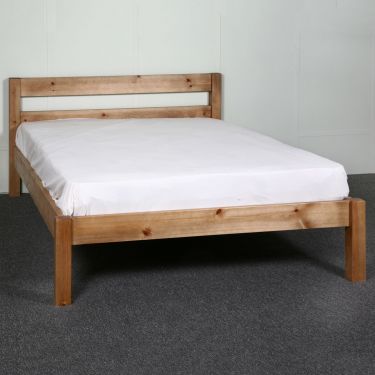 Click Here To Enlarge This Photo Of 4ft6 double Ranch low foot end bed frame.