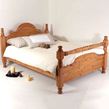 Click Here To Enlarge This Photo Of 5ft king size, Classic rail end bed frame.