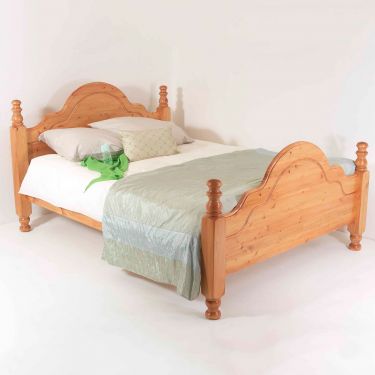 Click Here To Enlarge This Photo Of 6ft super king, Classic high foot end panel bed frame