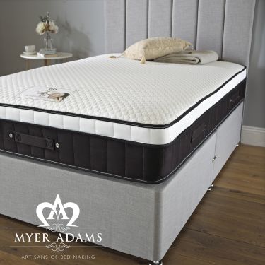 Click Here To Enlarge This Photo Of Double black pearl 1000 Pocket sprung mattress