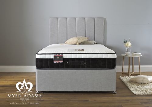 Click Here To Enlarge This Photo Of Double black pearl 1000 Pocket sprung mattress
