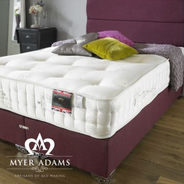 Click Here To Enlarge This Photo Of double natural sleep 1500 pocket mattress.