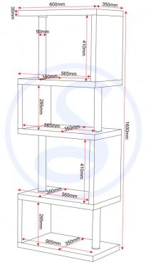 Click Here To Enlarge This Photo Of Charisma  5 shelf unit