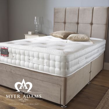 Click Here To Enlarge This Photo Of Double natural sleep 2000 pocket h/s  sprung mattress.