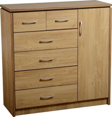 Click Here To Enlarge This Photo Of Charles 1 Door 6 Drawer Chest