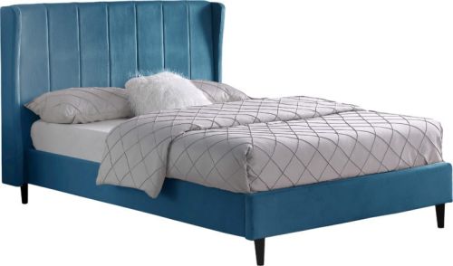 Click Here To Enlarge This Photo Of Amelia 4ft6 Double Grey Bed Frame.