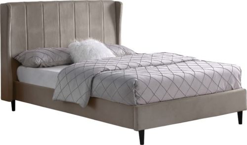 Click Here To Enlarge This Photo Of Amelia 4ft6 Double Grey Bed Frame.