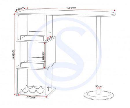 Click Here To Enlarge This Photo Of Charisma Home Bar Table