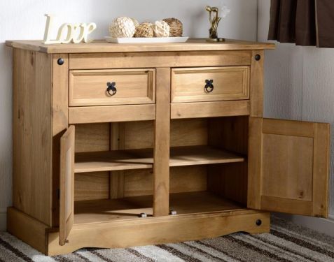 Click Here To Enlarge This Photo Of Corona 2 Door 2 Drawer Sideboard 
