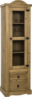 Click Here To Enlarge This Photo Of Corona 1 Door 2 Drawer Glass Display Unit