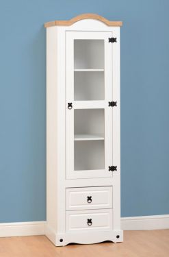 Click Here To Enlarge This Photo Of Corona 1 Door 2 Drawer Glass Display Unit