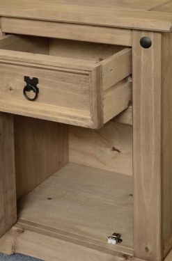 Click Here To Enlarge This Photo Of Corona 1 Drawer 1 Door Bedside Cabinet
