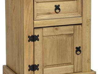 Corona 1 Drawer 1 Door Bedside Cabinet