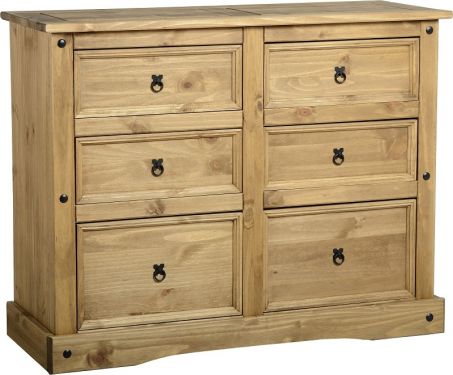 Click Here To Enlarge This Photo Of Corona 6 Drawer Chest 