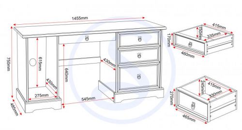 Click Here To Enlarge This Photo Of Corona Computer Desk