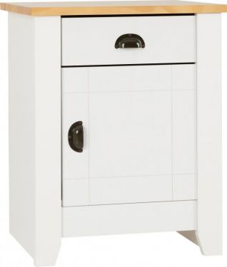 Click Here To Enlarge This Photo Of Ludlow 1 Drawer 1 Door Bedside Cabinet 
