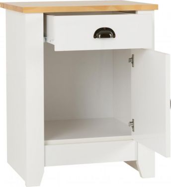 Click Here To Enlarge This Photo Of Ludlow 1 Drawer 1 Door Bedside Cabinet 