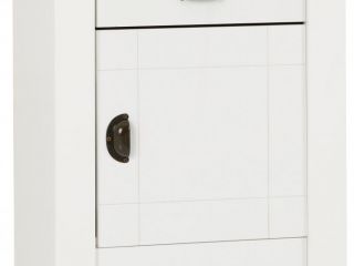 Ludlow 1 Drawer 1 Door Bedside Cabinet 