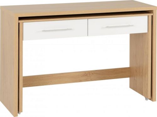 Click Here To Enlarge This Photo Of Seville 2 Drawer Slider Desk.