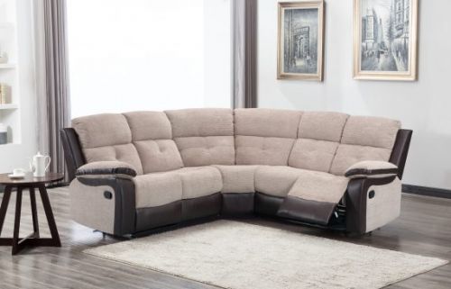 Click Here To Enlarge This Photo Of Manhattan Leather Recliner.