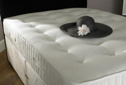Click Here To Enlarge This Photo Of Buckingham Silk Pocket Sprung divan set.