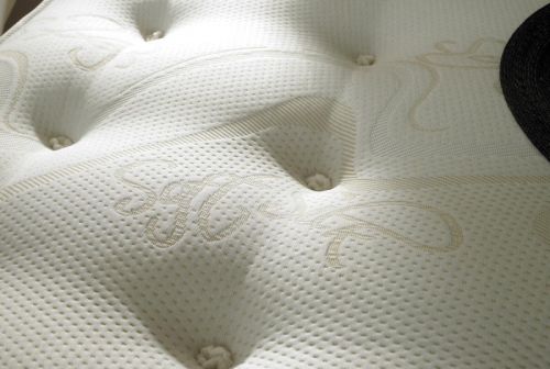 Click Here To Enlarge This Photo Of Buckingham Silk Pocket Sprung divan set.