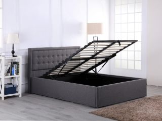 Houston Double Gas Lift Ottoman Bed Frame.