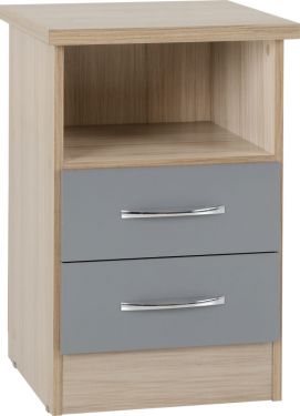 Click Here To Enlarge This Photo Of Nevada 2 Drawer Bedside