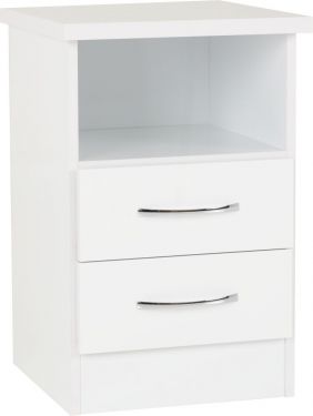 Click Here To Enlarge This Photo Of Nevada 2 Drawer Bedside