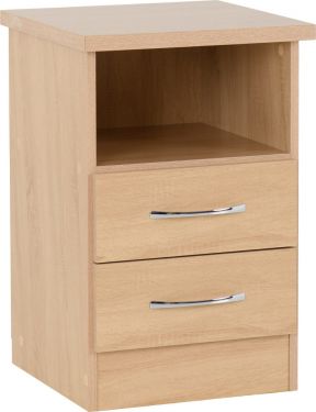 Click Here To Enlarge This Photo Of Nevada 2 Drawer Bedside