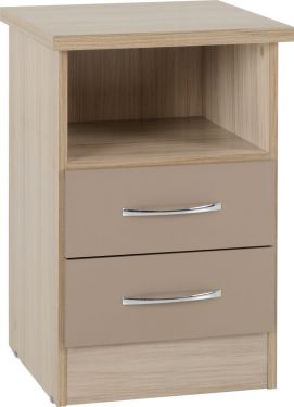Click Here To Enlarge This Photo Of Nevada 2 Drawer Bedside