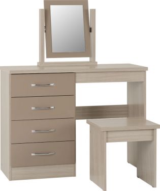 Click Here To Enlarge This Photo Of Nevada 4 Drawer Dressing Table Set