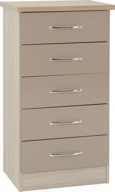 Click Here To Enlarge This Photo Of Nevada 5 Drawer Narrow Chest