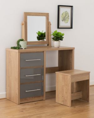 Click Here To Enlarge This Photo Of Seville 3 Drawer Dressing Table Set