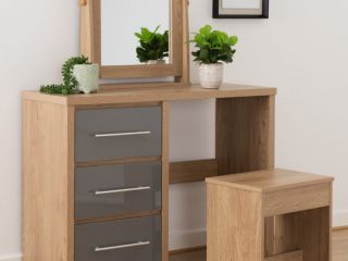 Seville 3 Drawer Dressing Table Set