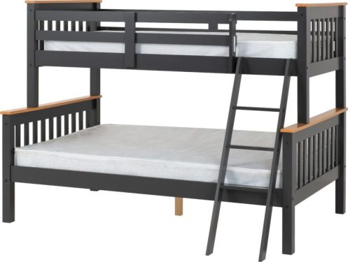Click Here To Enlarge This Photo Of Neptune Triple Sleeper Bunk Bed Frame.
