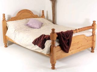 classic barley twist double bed frame