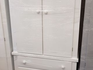 pine 2 door 3 drawer wardrobe