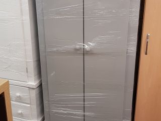 pine 2 door wardrobe