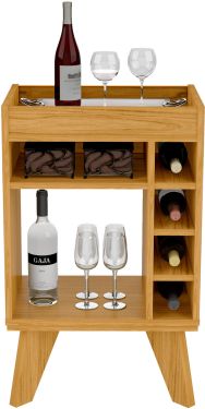 Click Here To Enlarge This Photo Of Naples Mini Bar Side Table