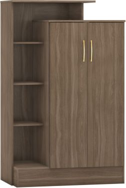 Click Here To Enlarge This Photo Of Nevada Petite Open Shelf Wardrobe.