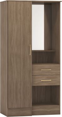 Click Here To Enlarge This Photo Of Nevada Vanity 1 Door Wardrobe.